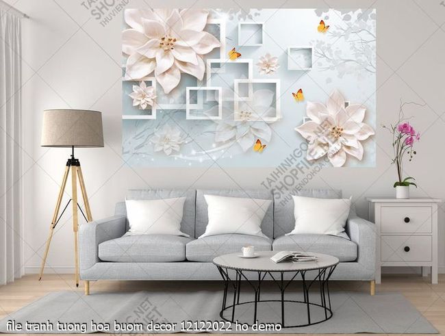 file tranh tuong hoa buom decor 12122022 ho